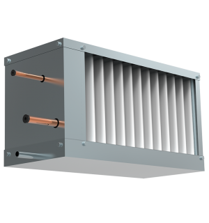 Охладитель фреоновый Shuft для прямоугольных каналов WHR-R 800*500-3